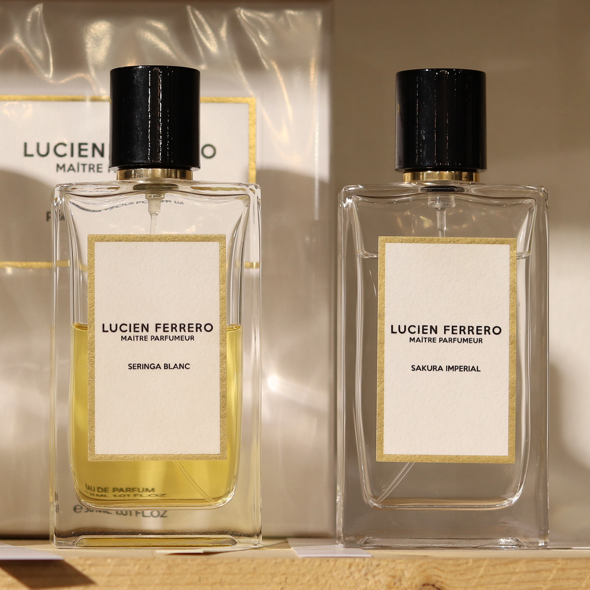 Парфюмированная вода Lucien Ferrero Seringa Blanc и Sakura Imperial